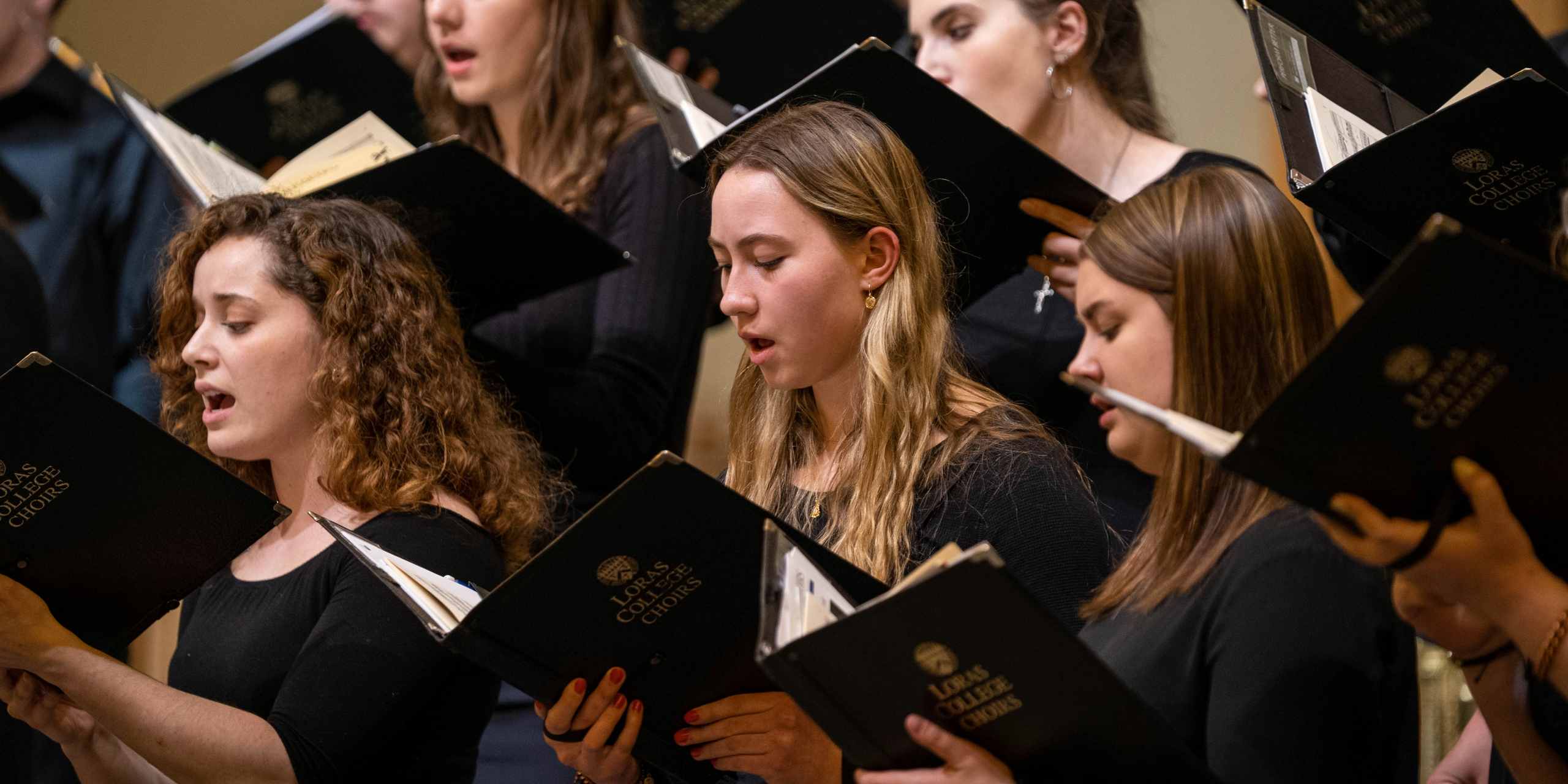 Loras Students Choir Performance