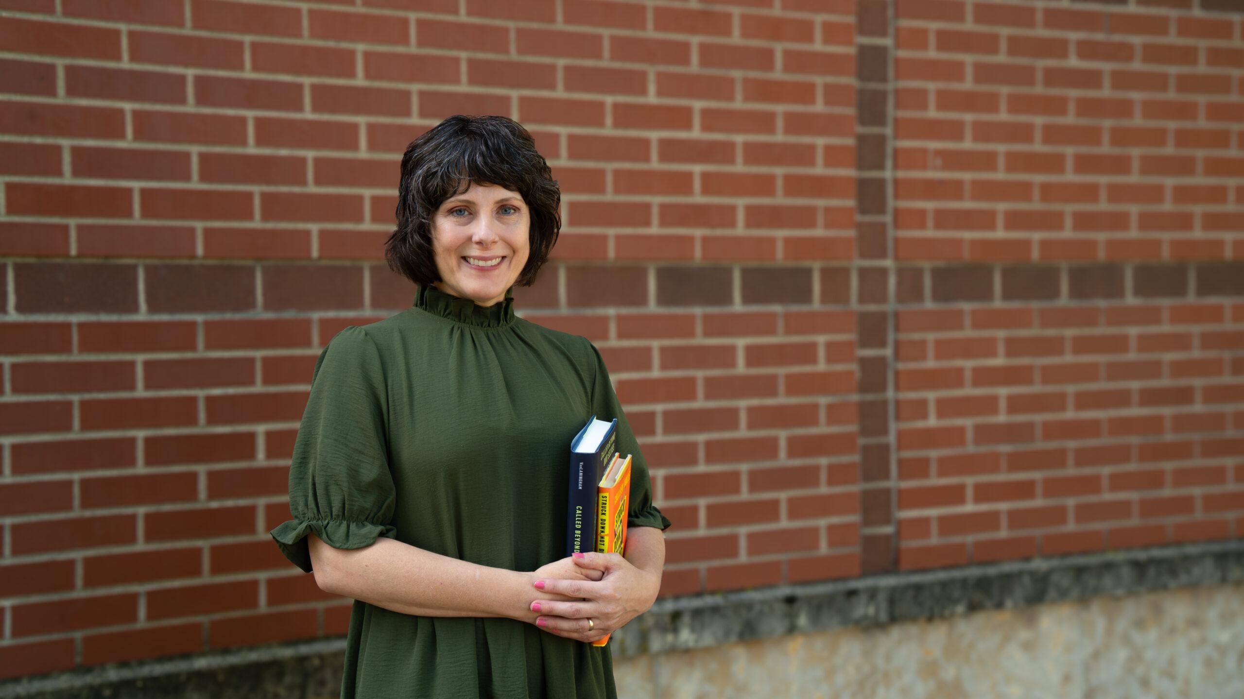 Headshot of Emily DeFilippo, professor of Spanish and creative writing at Loras College.