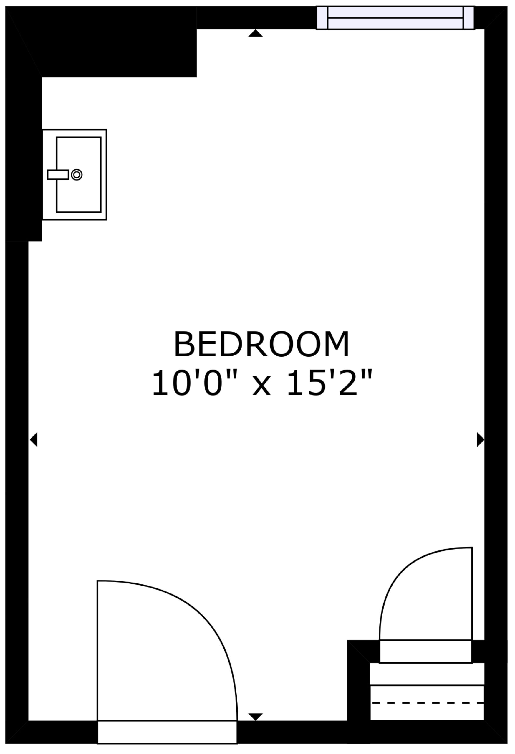 Loras College Smyth Hall Single Room Floor Plan